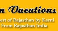 Rajasthan Vacations