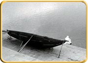 Boat on Bank, Varanasi